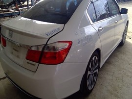 2014 HONDA ACCORD, WHITE, SPORT, 2.4L, AT.  A25068